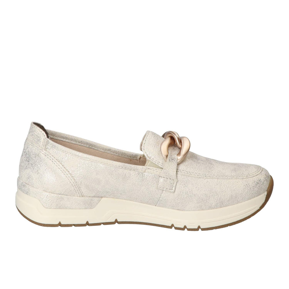 Chaussures à enfiler, Doré