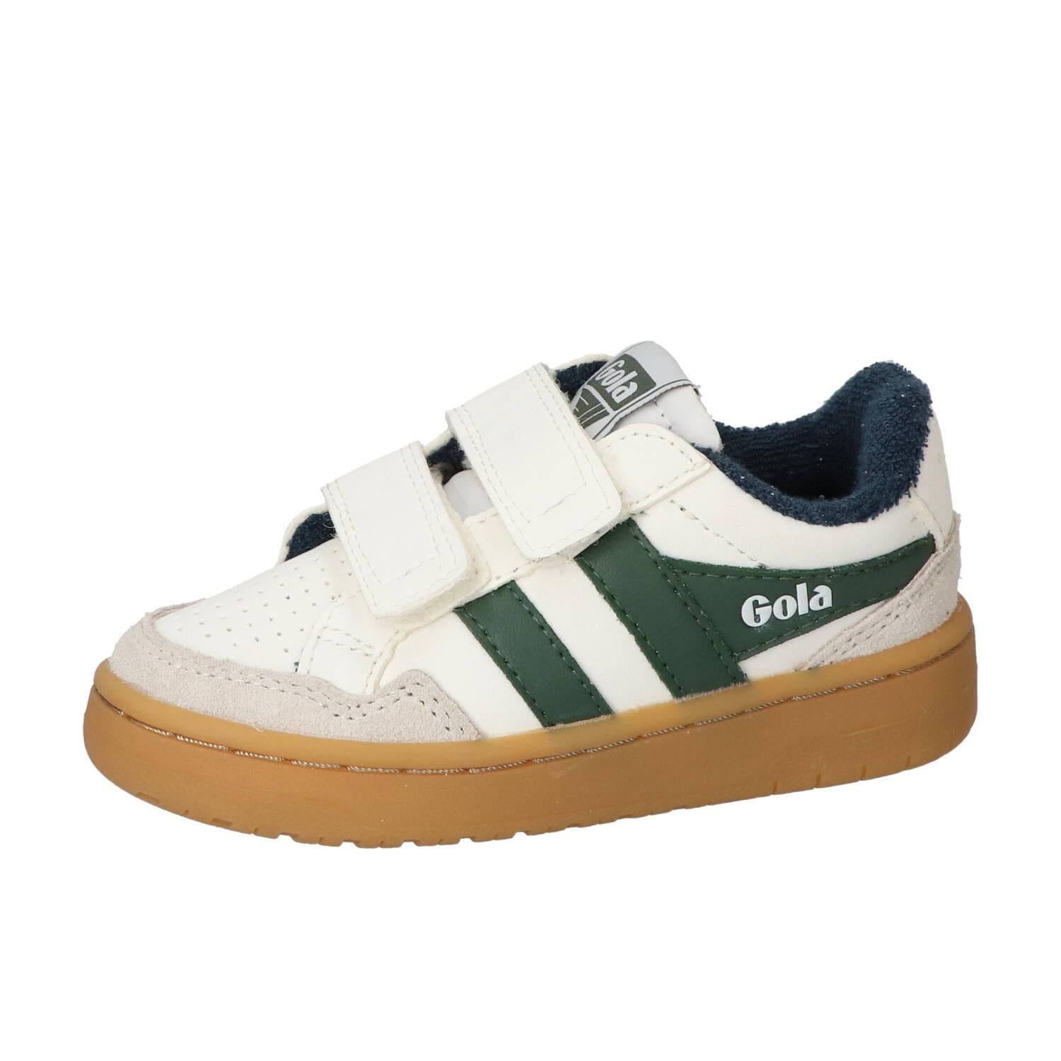 Baskets Velcro, blanc
