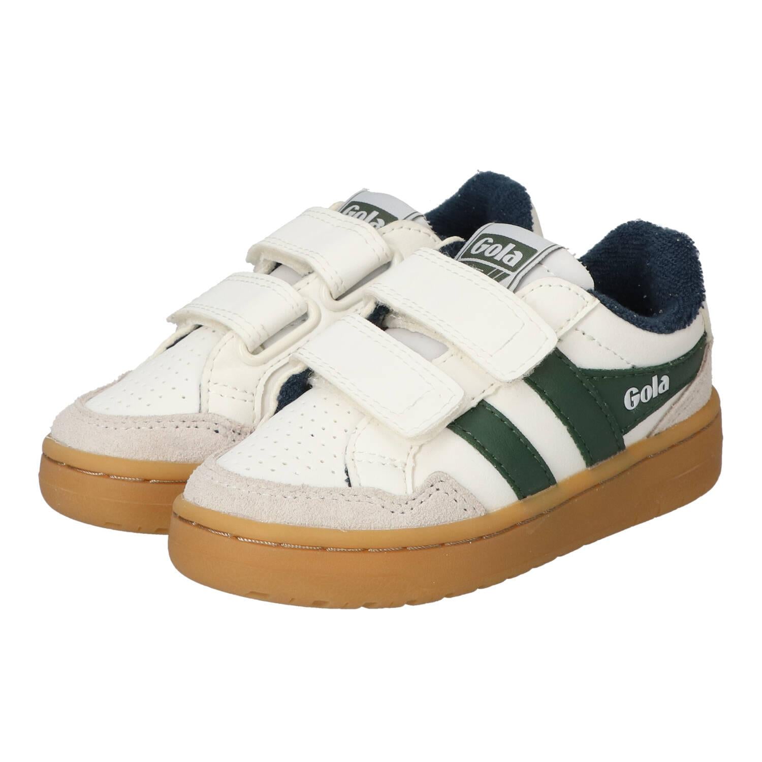 Baskets Velcro, blanc