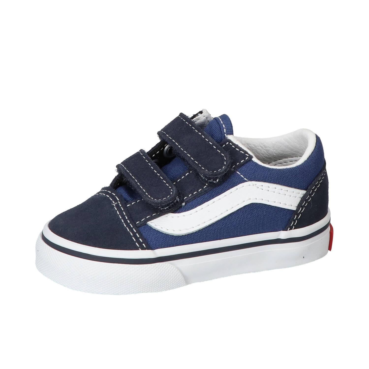 Baskets Velcro, bleu