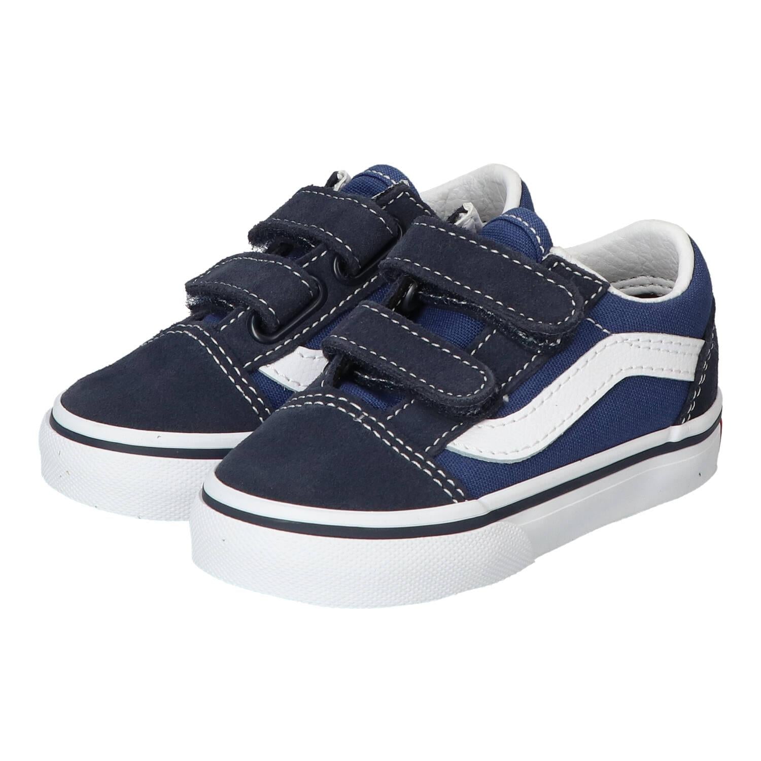Baskets Velcro, bleu