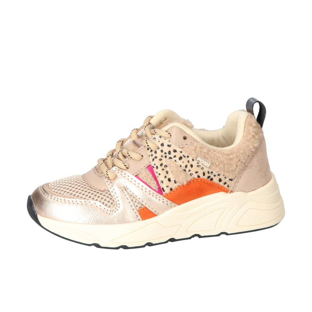 Baskets Lace, Beige Clair