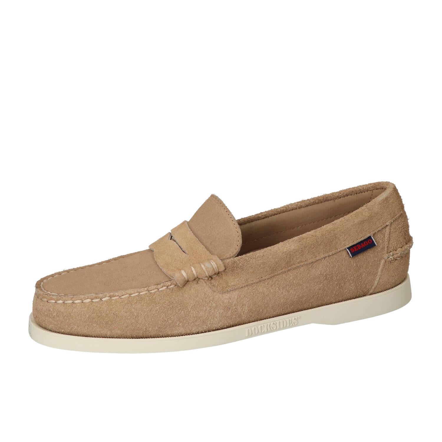 Chaussures à enfiler, Beige clair