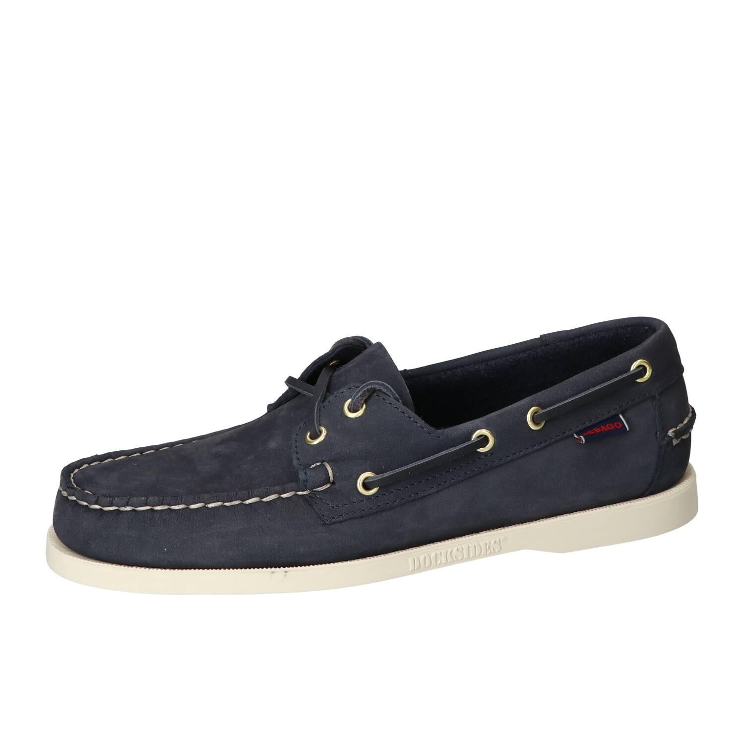 Chaussures à lacets, Bleu