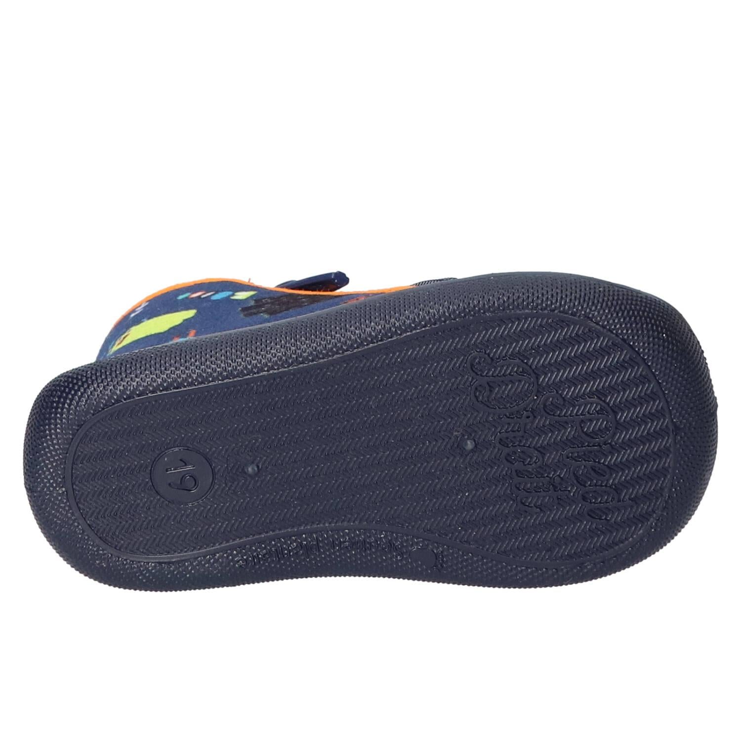Pantoffels, Blauw