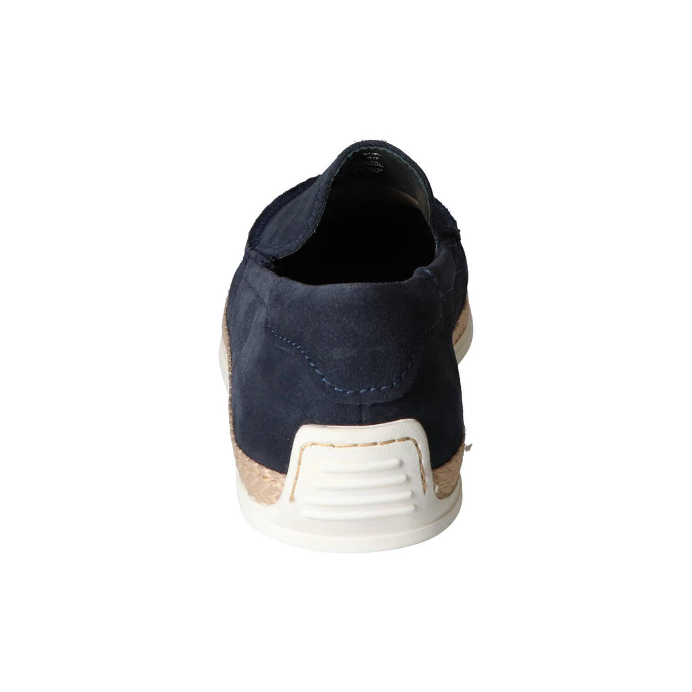 Chaussures à enfiler, Bleu