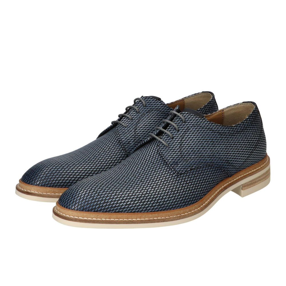 Chaussures à lacets, Bleu