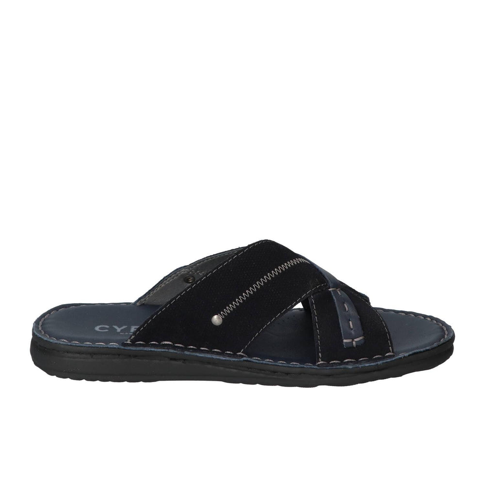 Slippers, Blauw