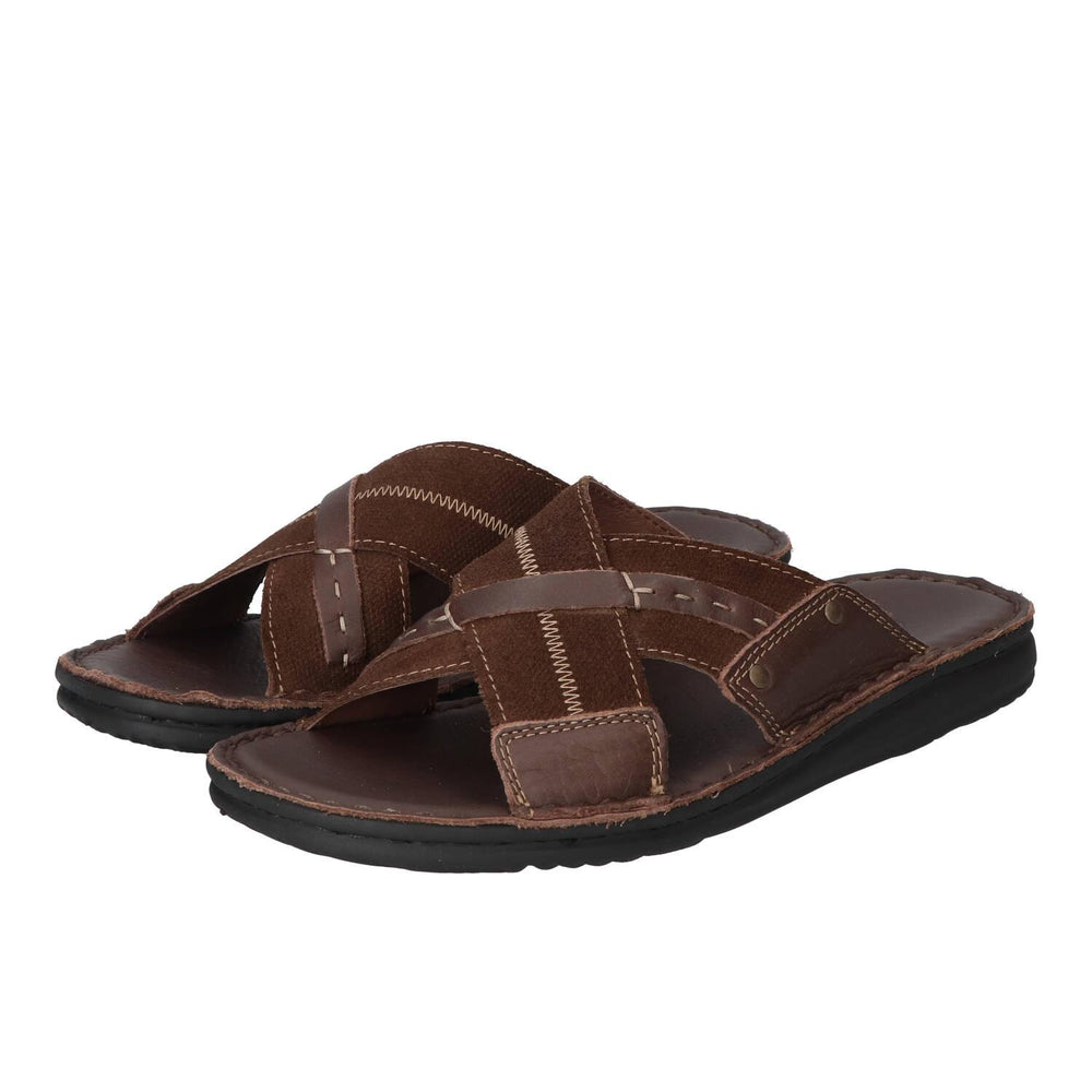 Chaussons, Marron foncé