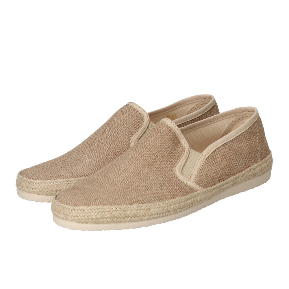Chaussures à enfiler, Beige clair