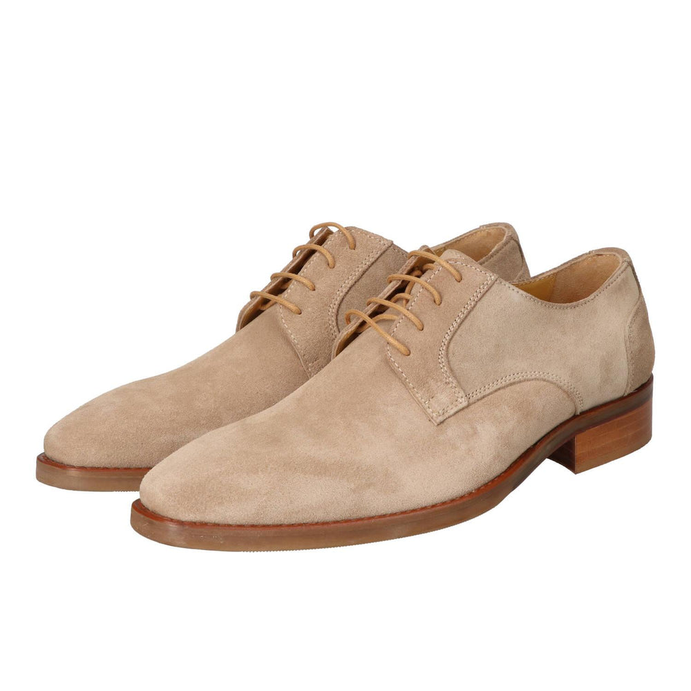 Chaussures à lacets, Beige clair