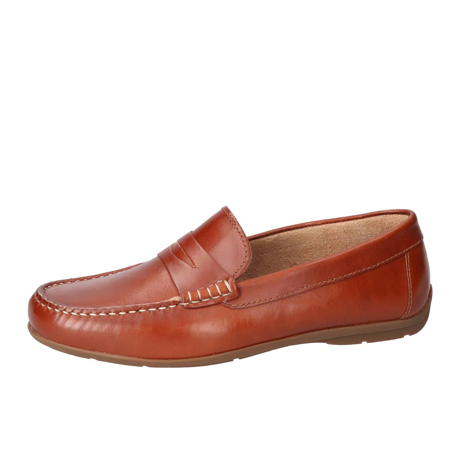 Chaussures à enfiler, Cognac