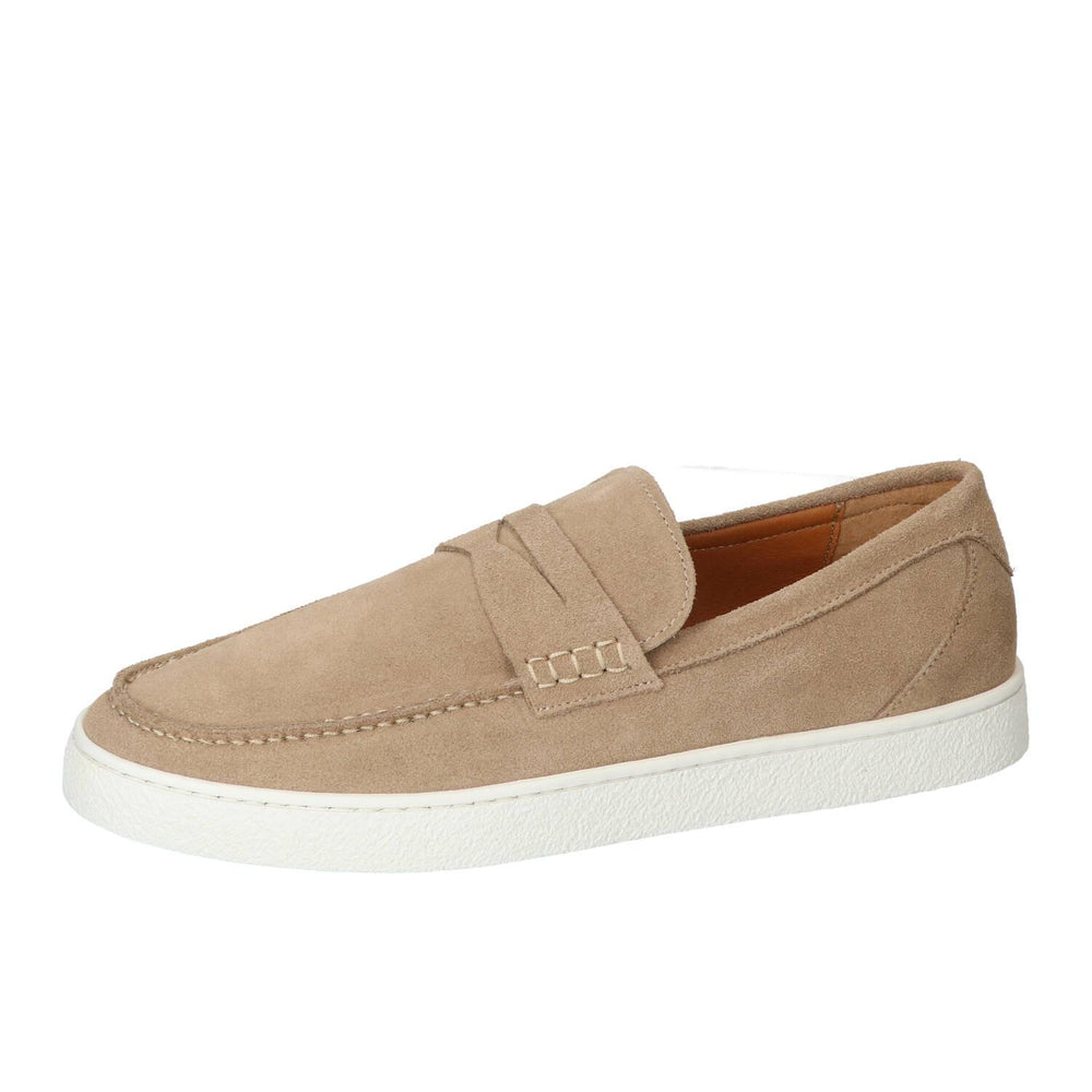 Chaussures à enfiler, Beige clair