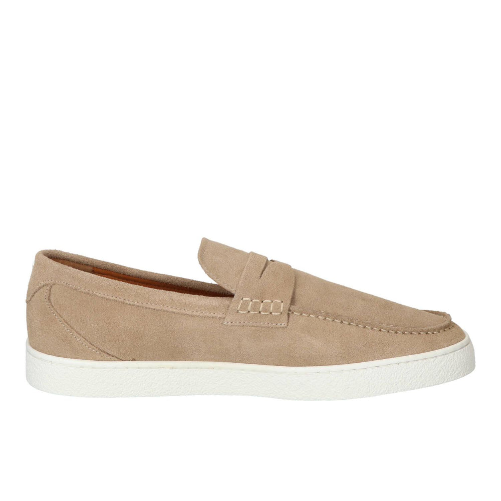 Chaussures à enfiler, Beige clair