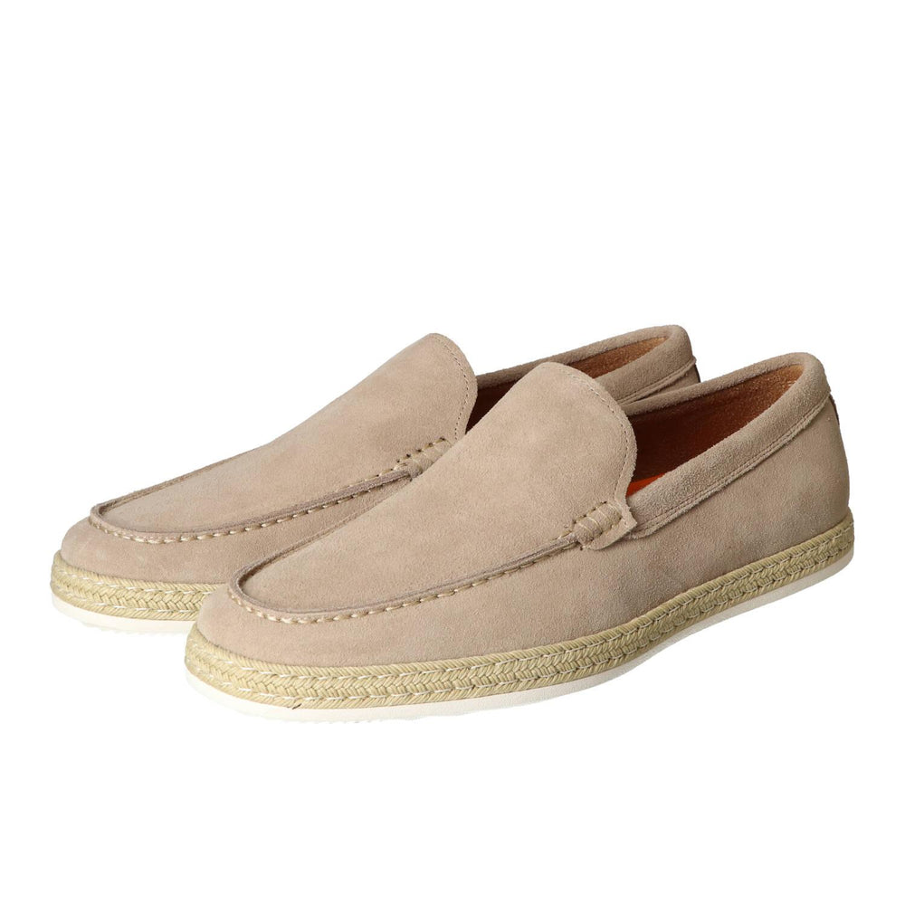 Chaussures à enfiler, Beige clair