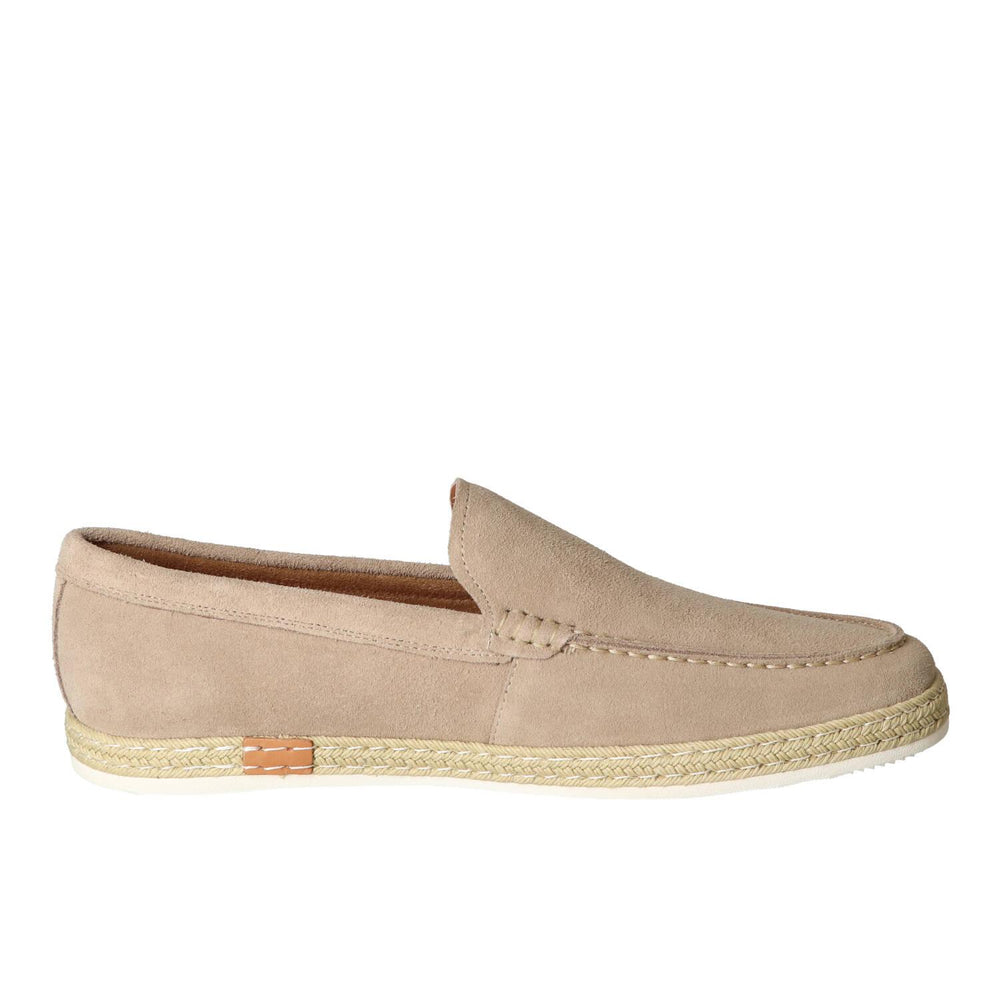Chaussures à enfiler, Beige clair