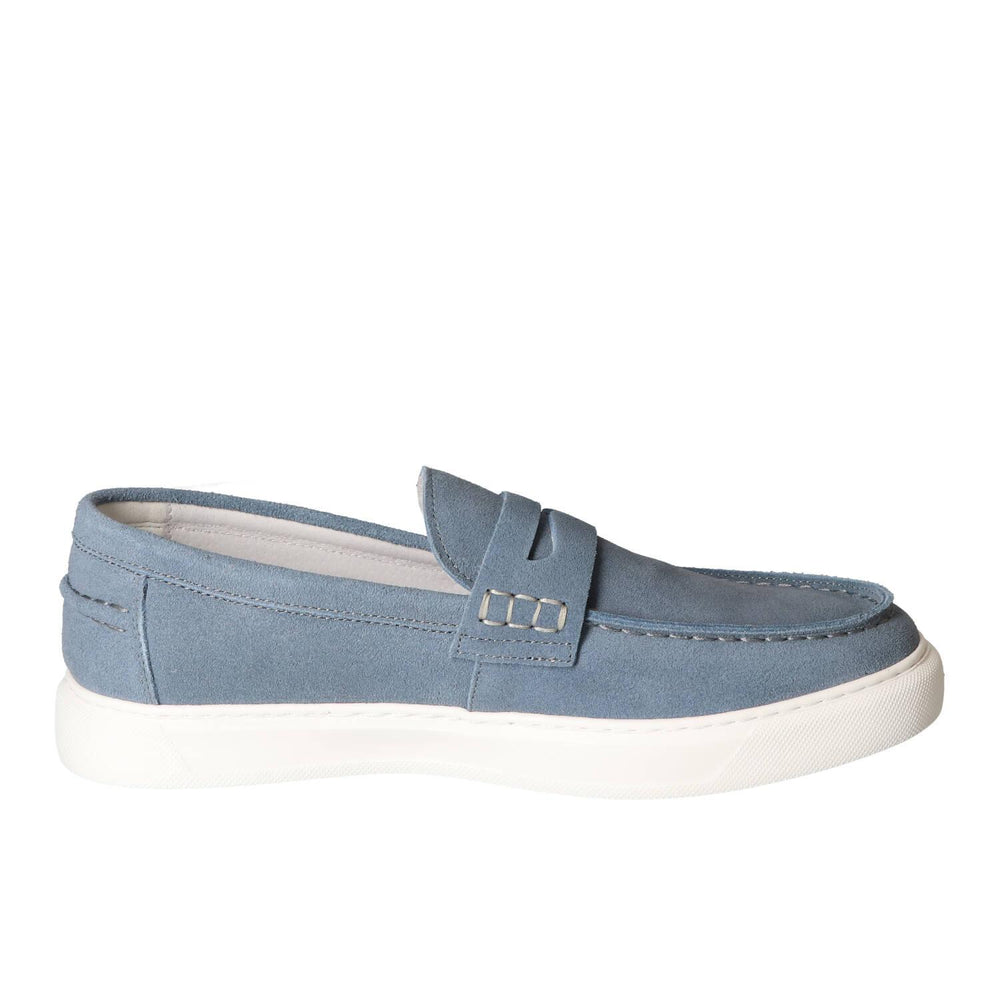 Chaussures à enfiler, bleu clair