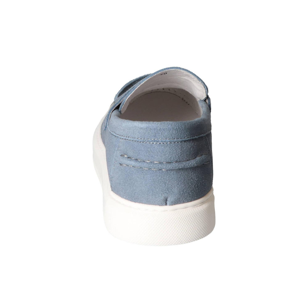 Chaussures à enfiler, bleu clair