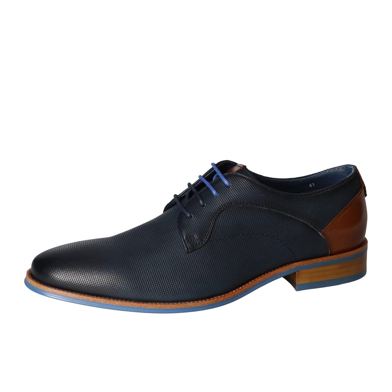 Chaussures à lacets, Bleu