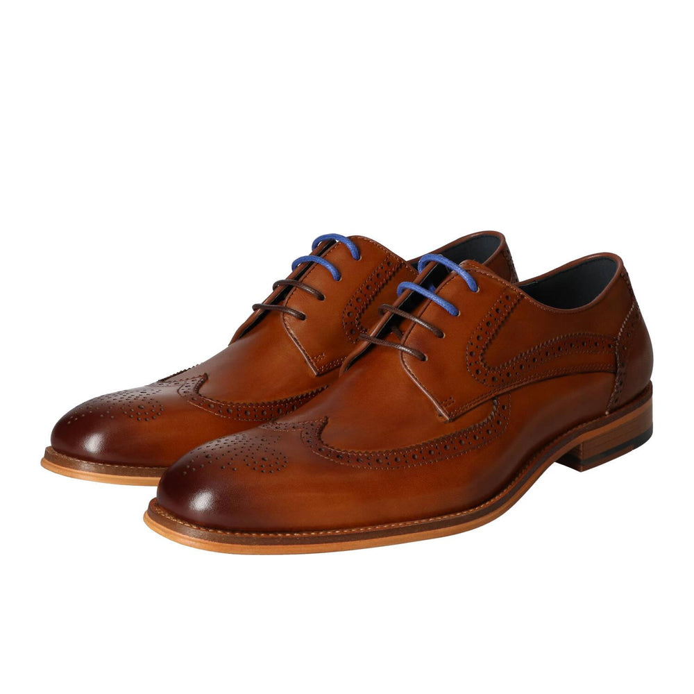 Veterschoenen, Cognac