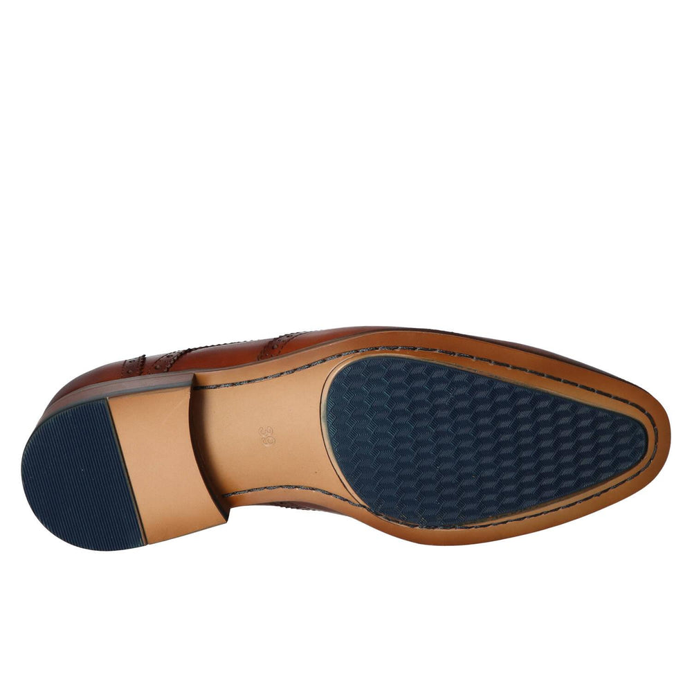 Chaussures à lacets, Cognac