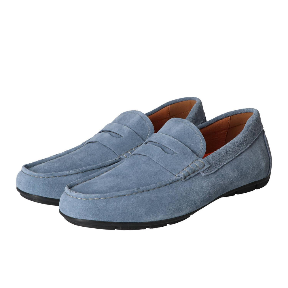 Chaussures à enfiler, bleu clair