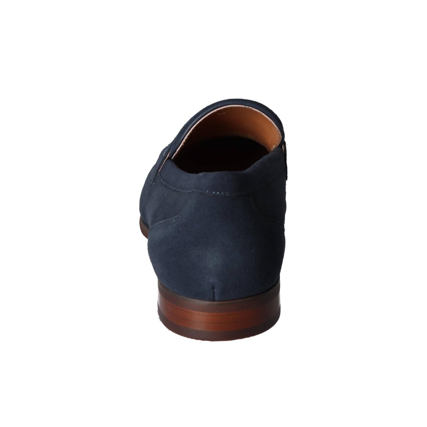 Chaussures à enfiler, Bleu