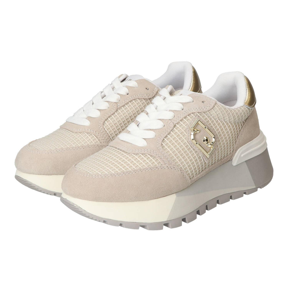 Baskets, beige clair