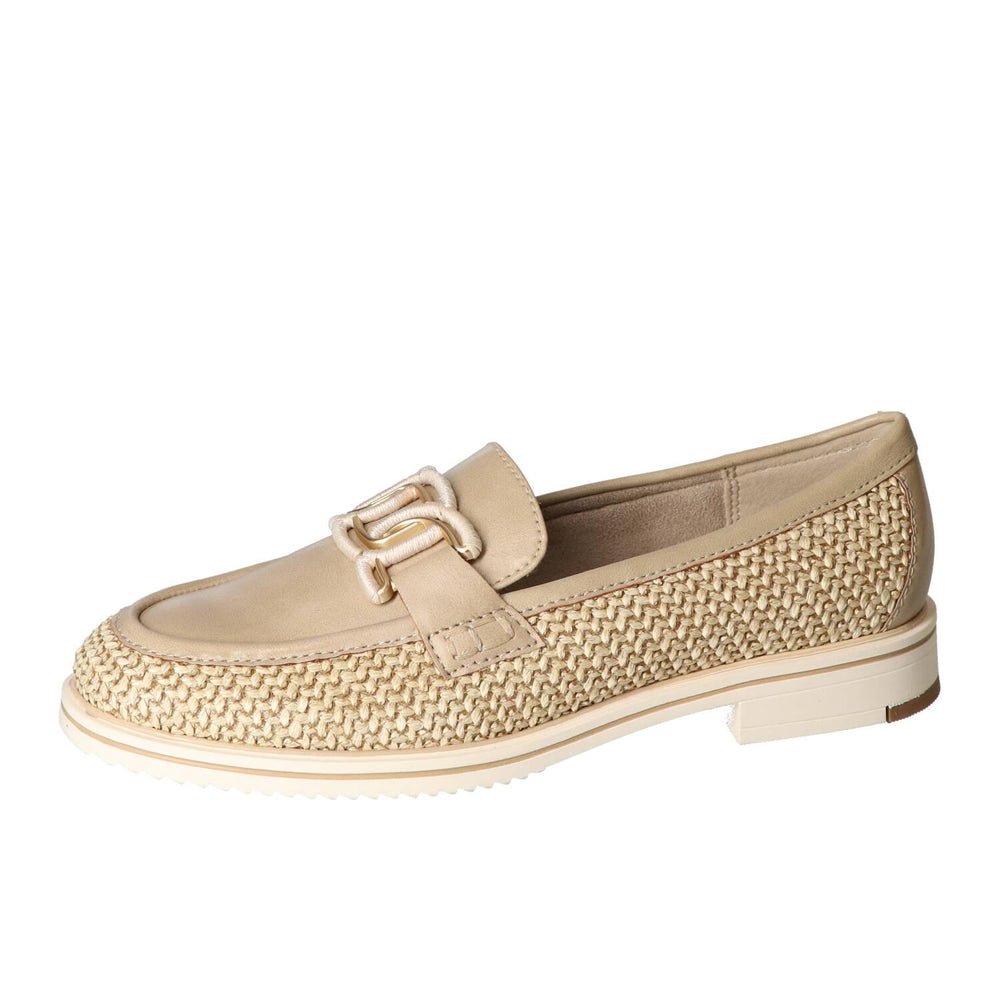 Chaussures à enfiler, Beige clair