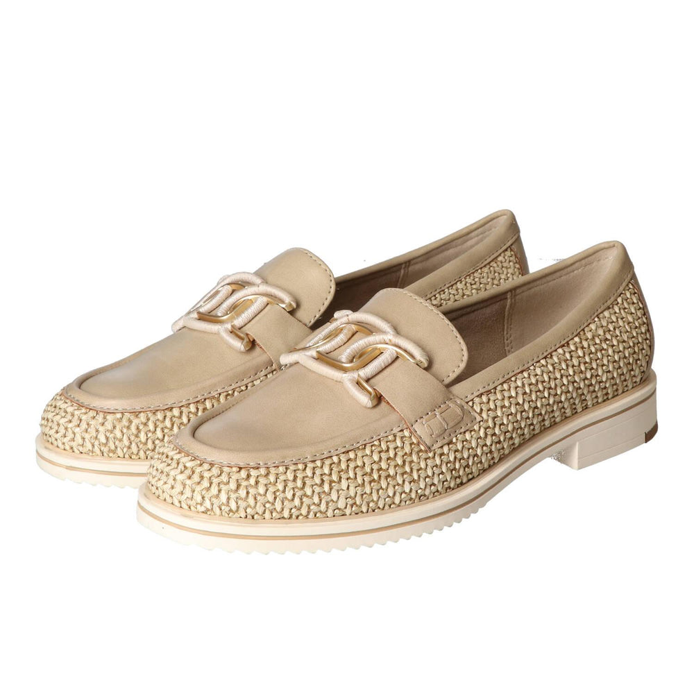 Chaussures à enfiler, Beige clair