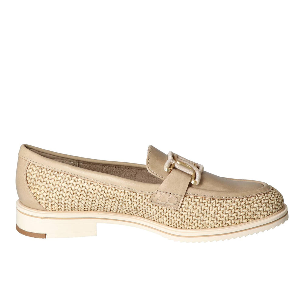Chaussures à enfiler, Beige clair