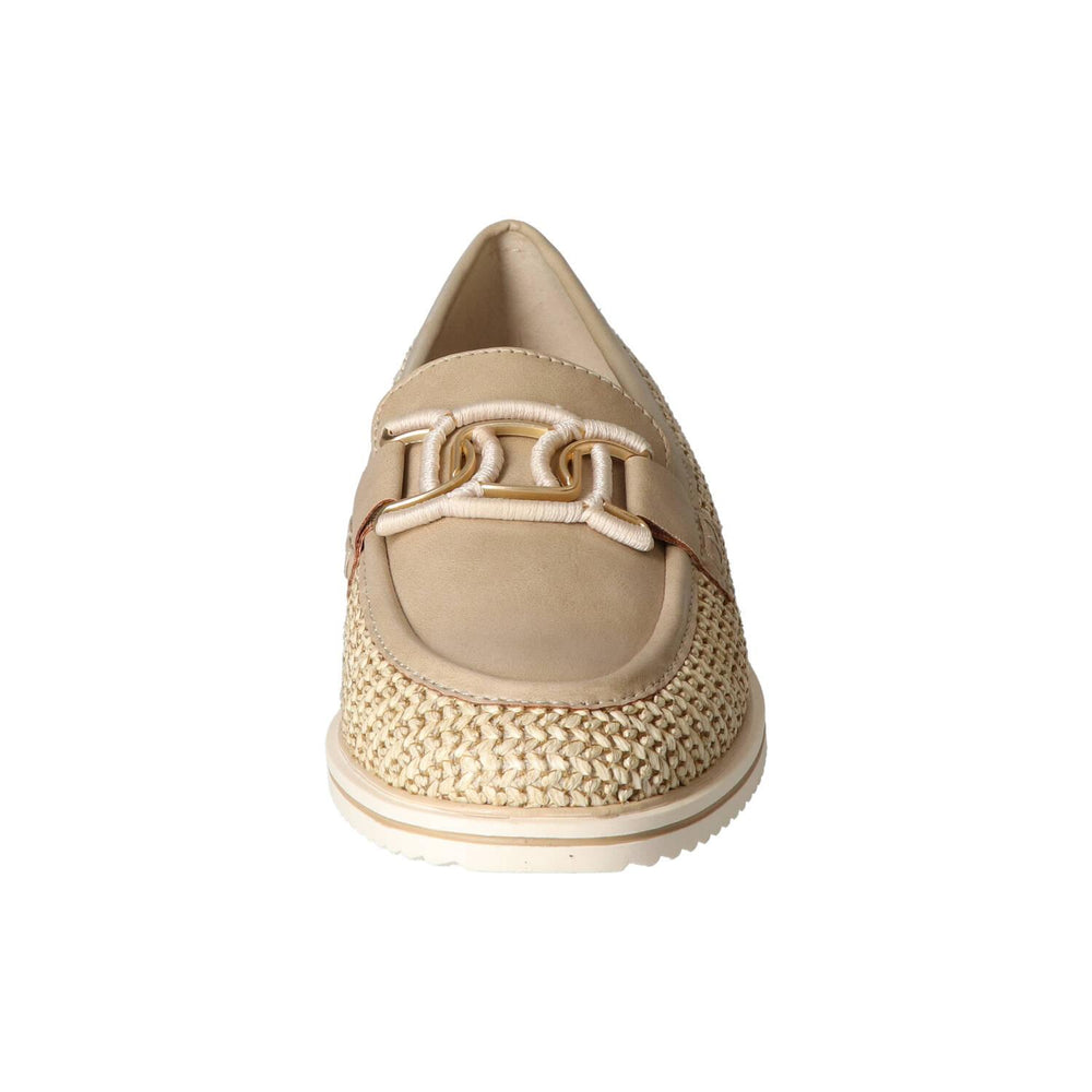 Chaussures à enfiler, Beige clair