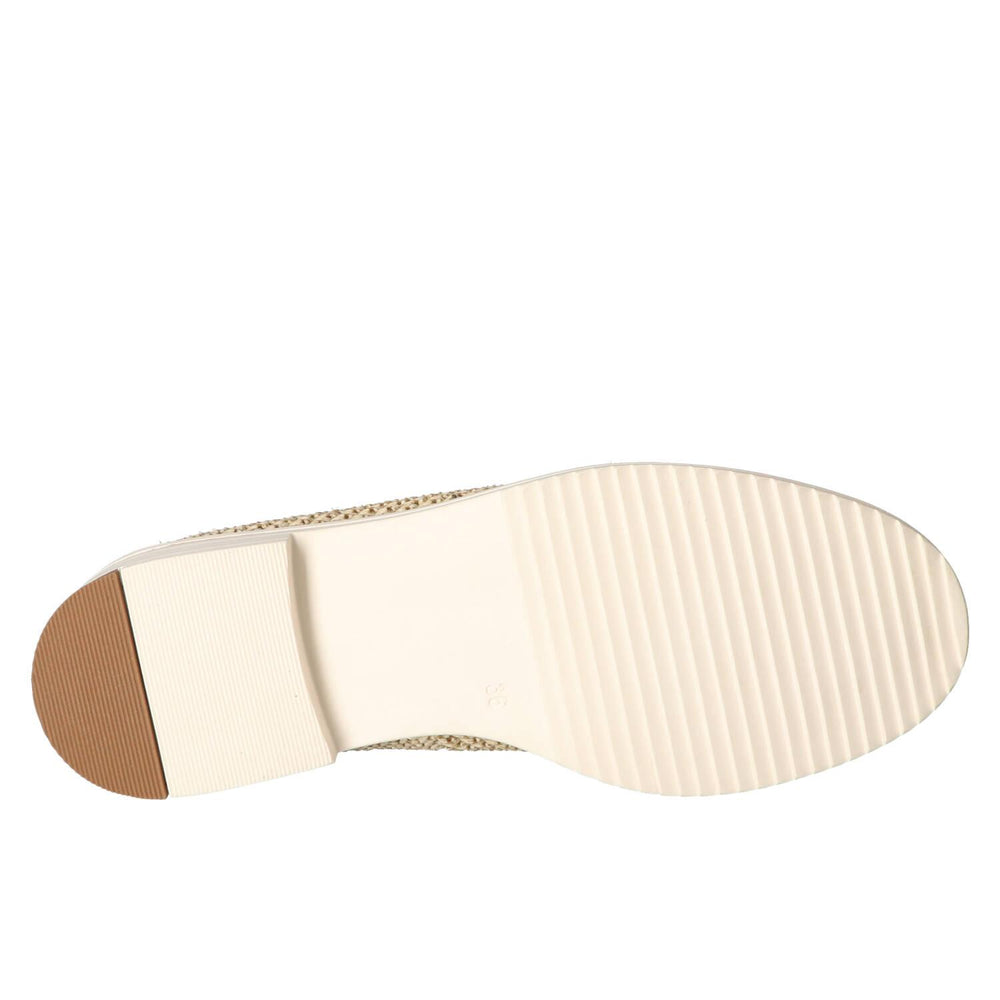 Chaussures à enfiler, Beige clair