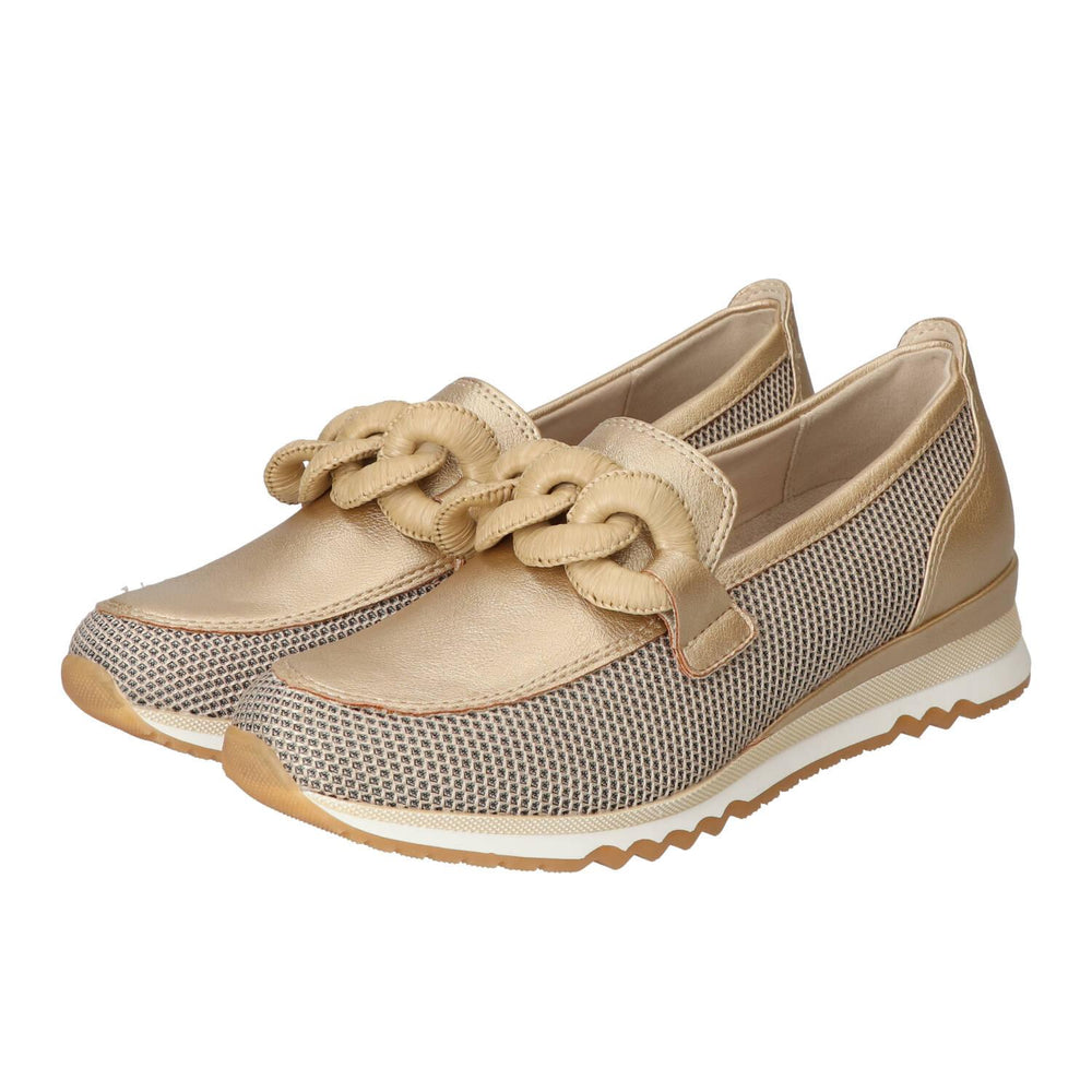 Chaussures à enfiler, Doré