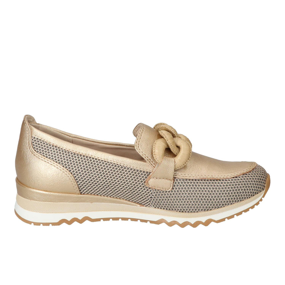 Chaussures à enfiler, Doré