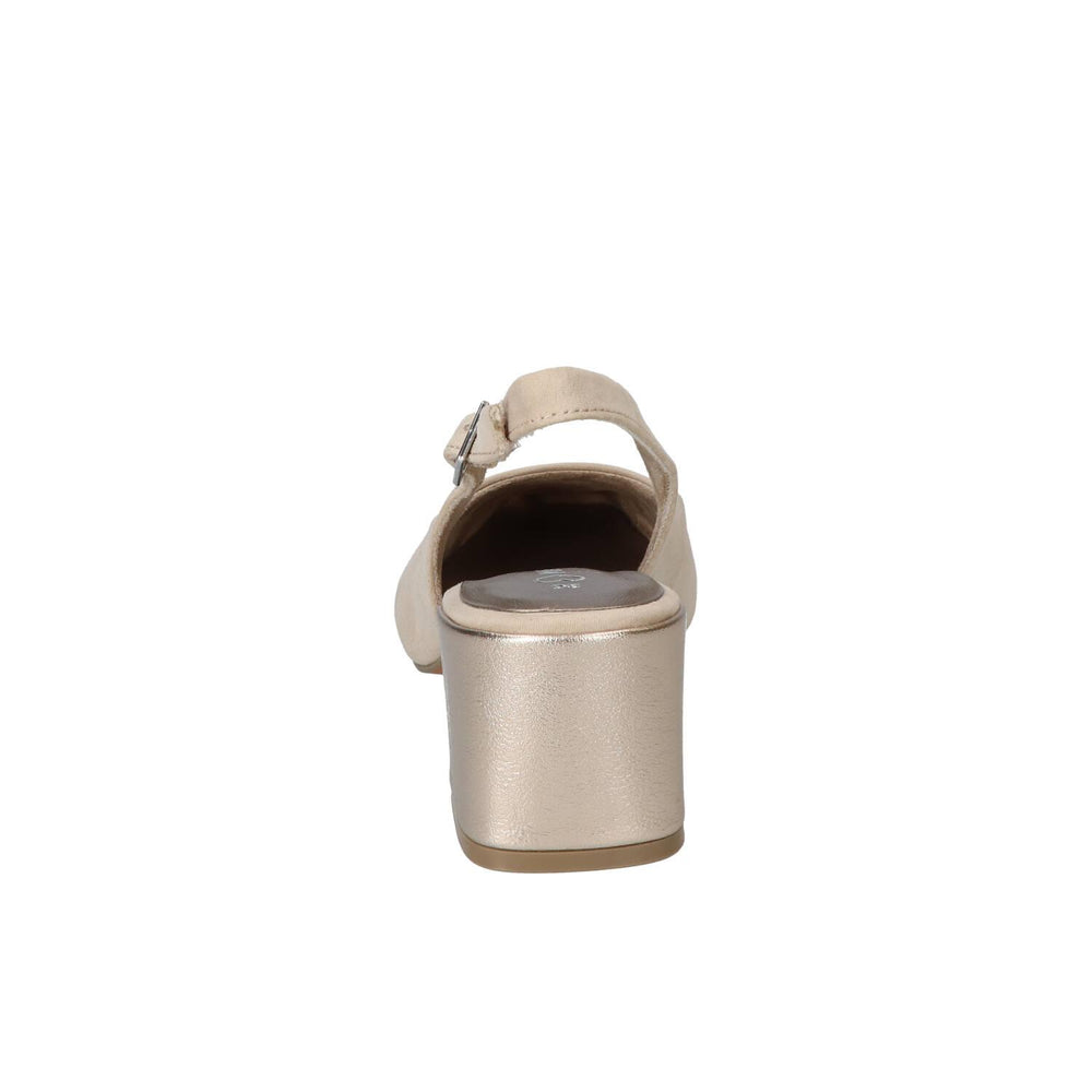 Slingback, beige clair
