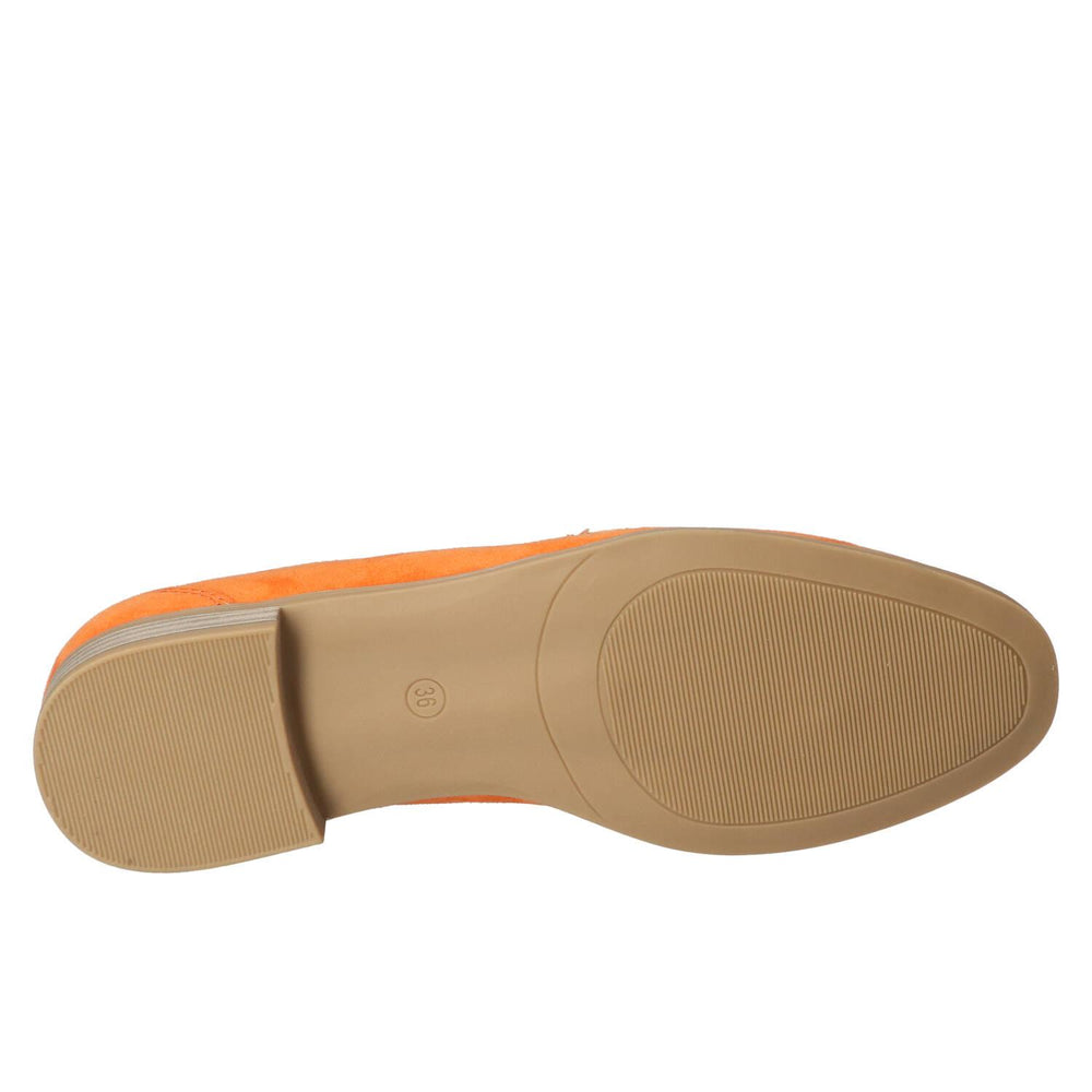 Chaussures à enfiler, Orange