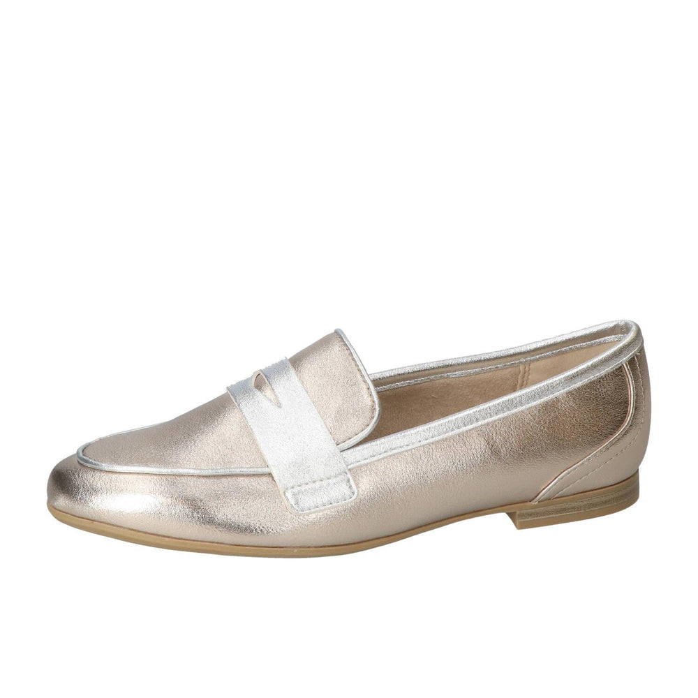 Chaussures à enfiler, Doré
