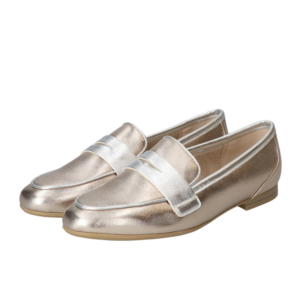 Chaussures à enfiler, Doré