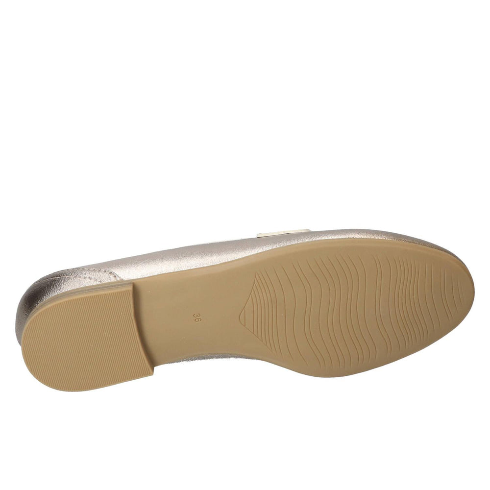 Chaussures à enfiler, Doré