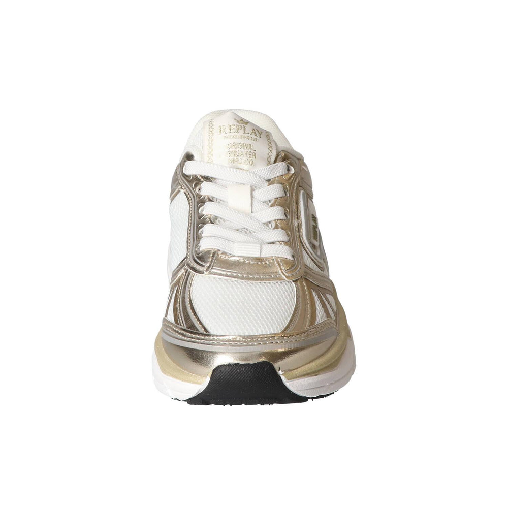 Sneakers Veter, Goud