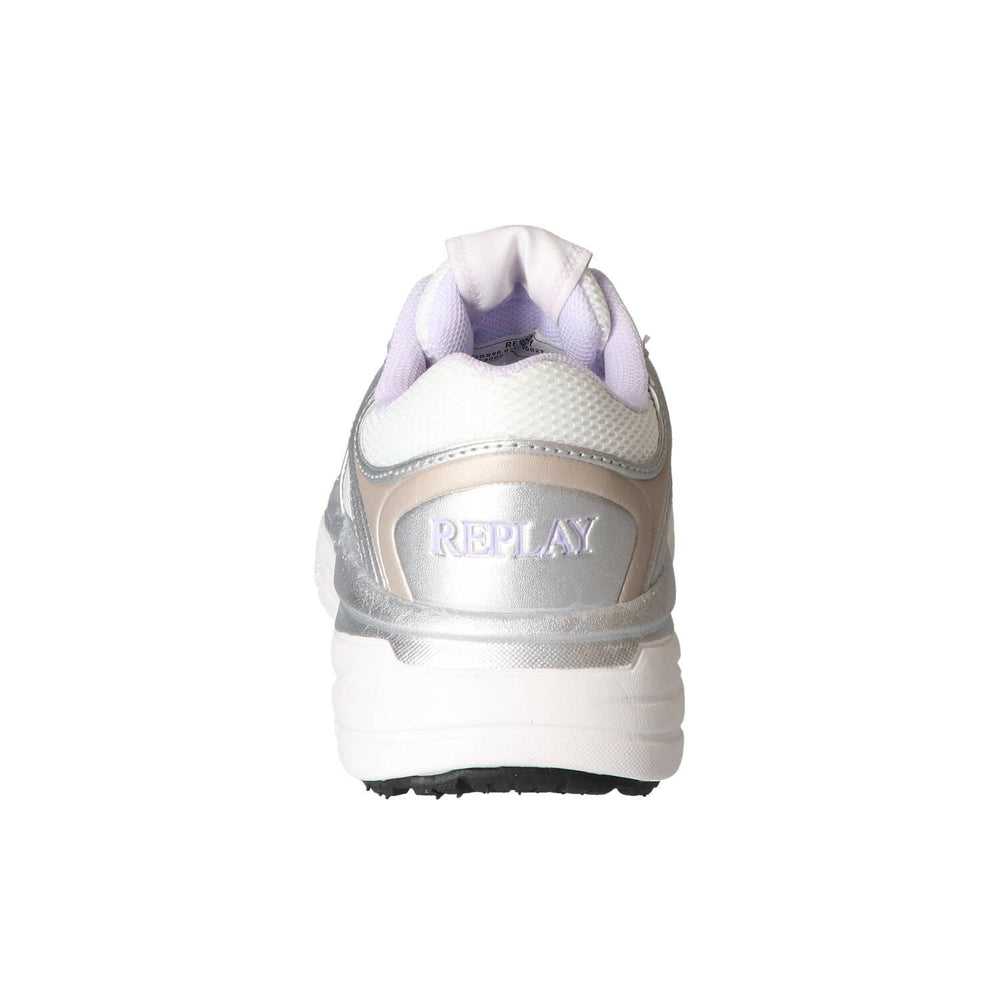 Sneakers Veter, Zilver