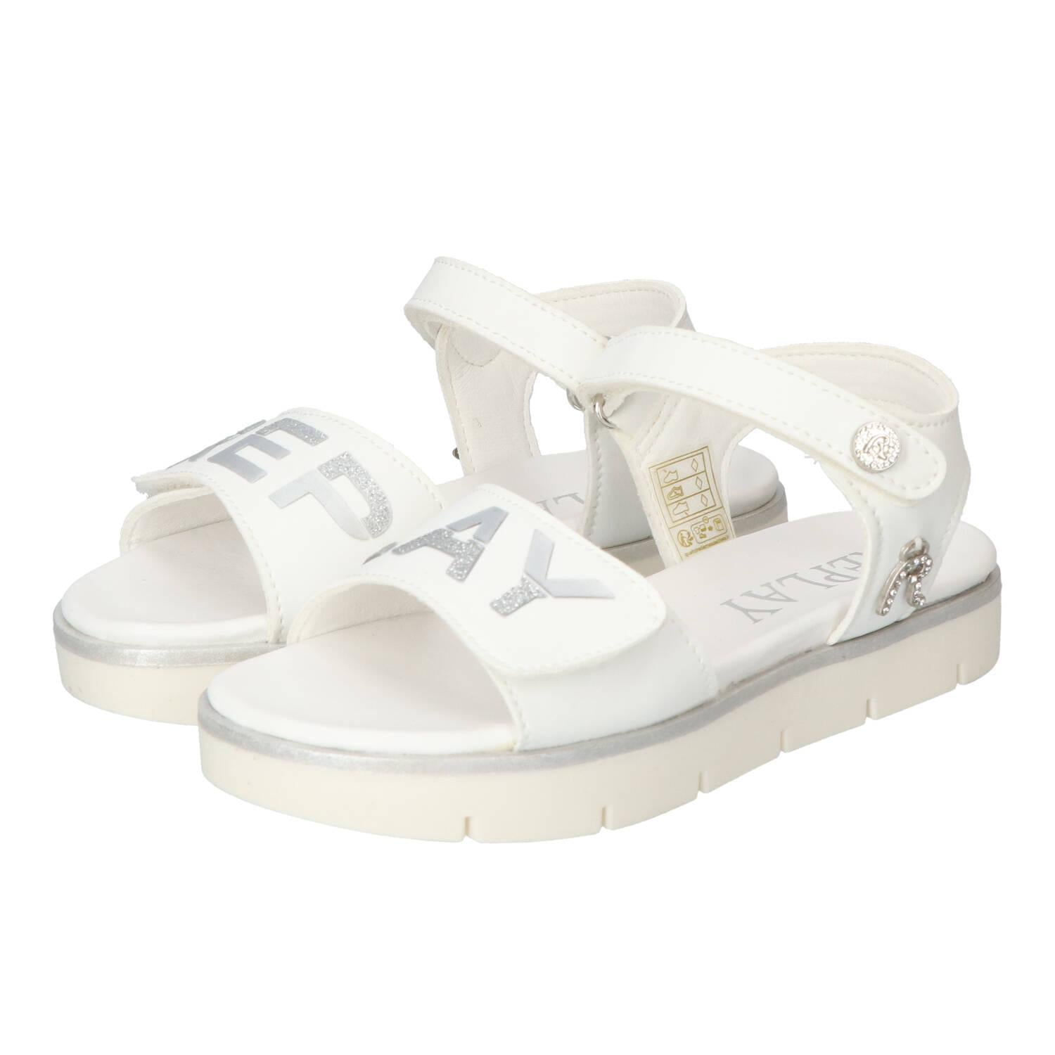 Sandalen, Wit