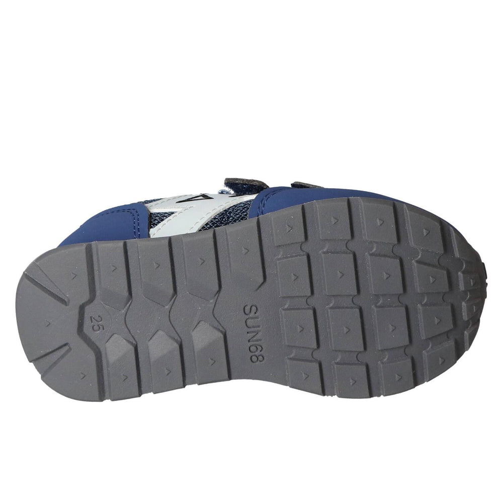 Baskets Velcro, bleu