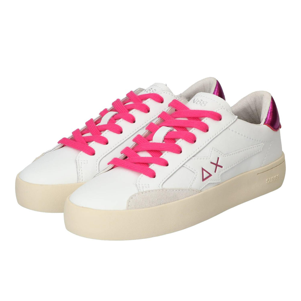 Baskets Dentelle, Blanc