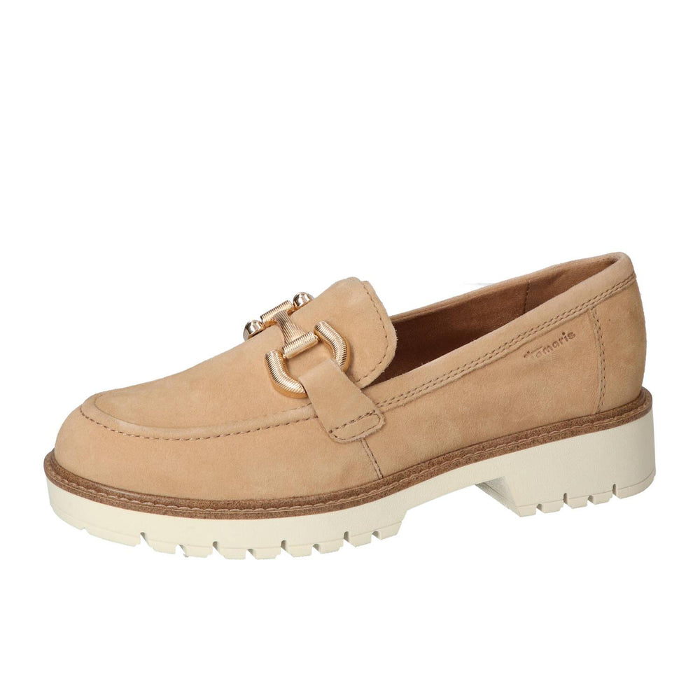 Chaussures à enfiler, Cognac