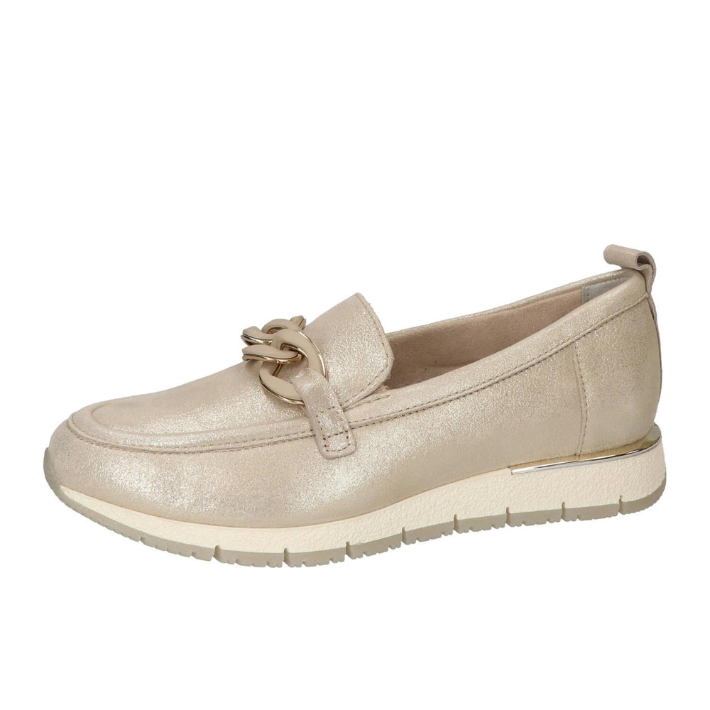 Chaussures à enfiler, Doré
