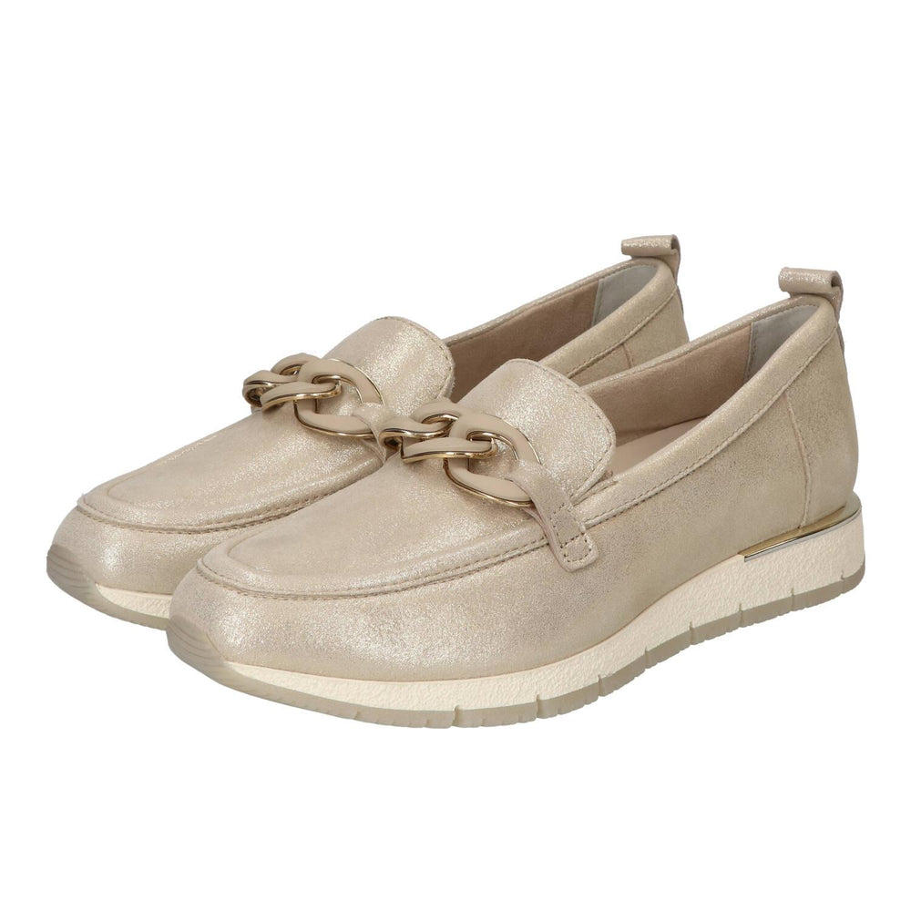 Chaussures à enfiler, Doré