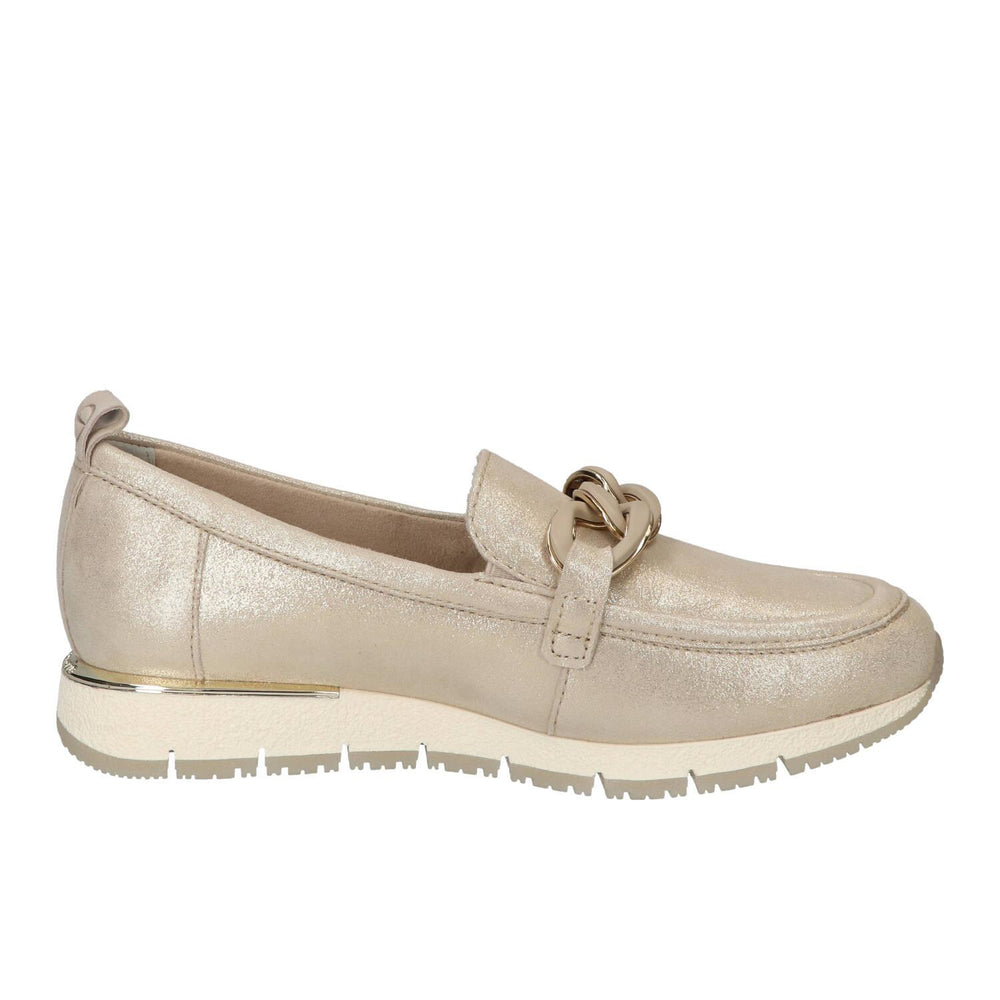 Chaussures à enfiler, Doré