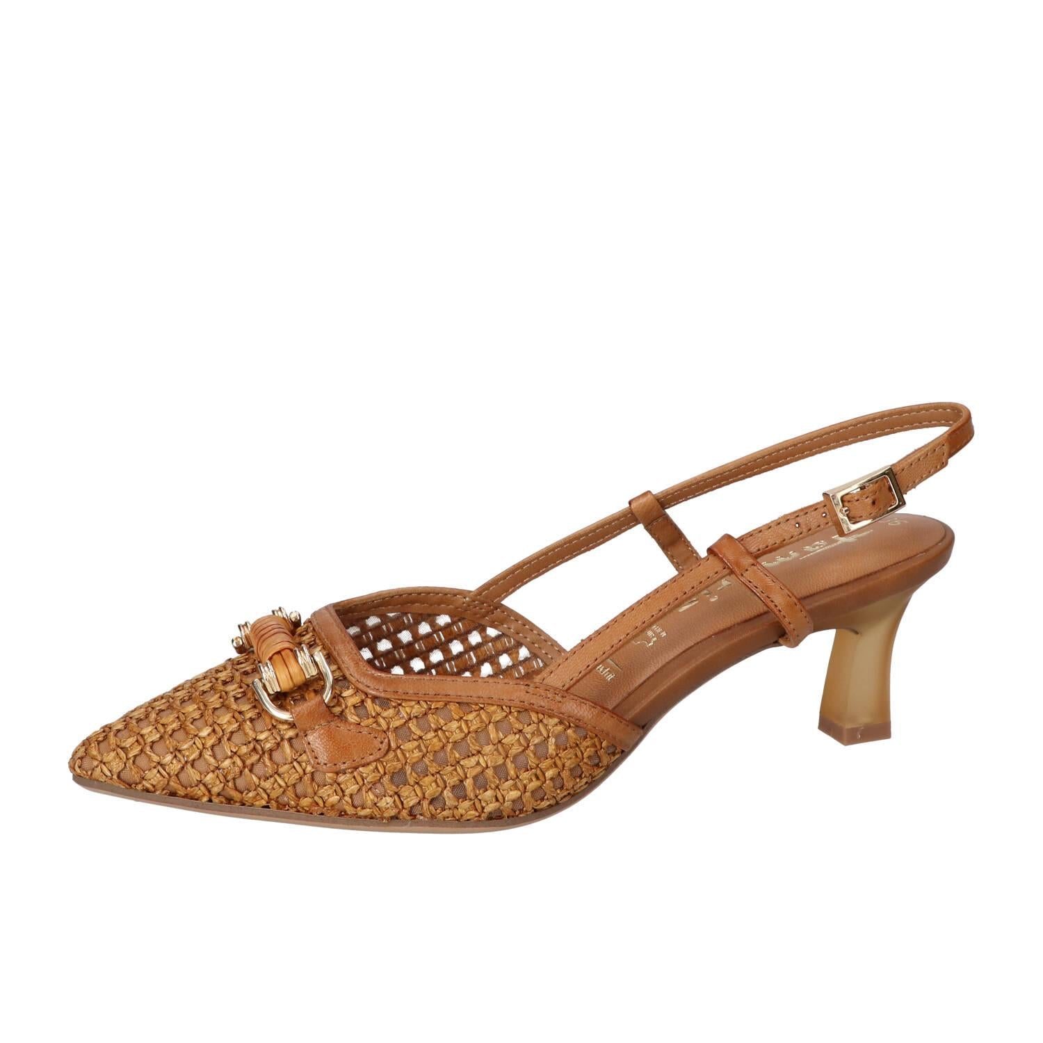 Slingback, Cognac